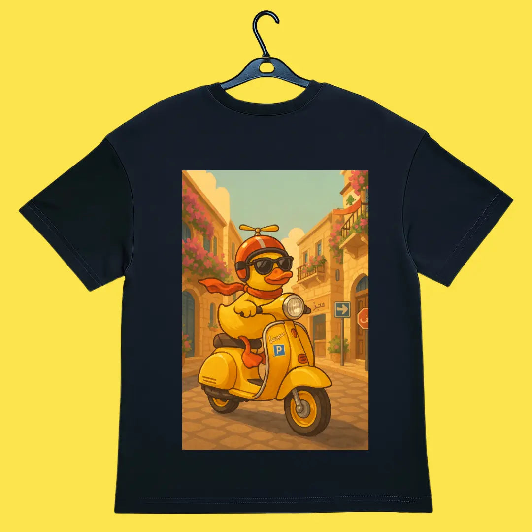 Vespa Tour Oversized Tee (Unisex)