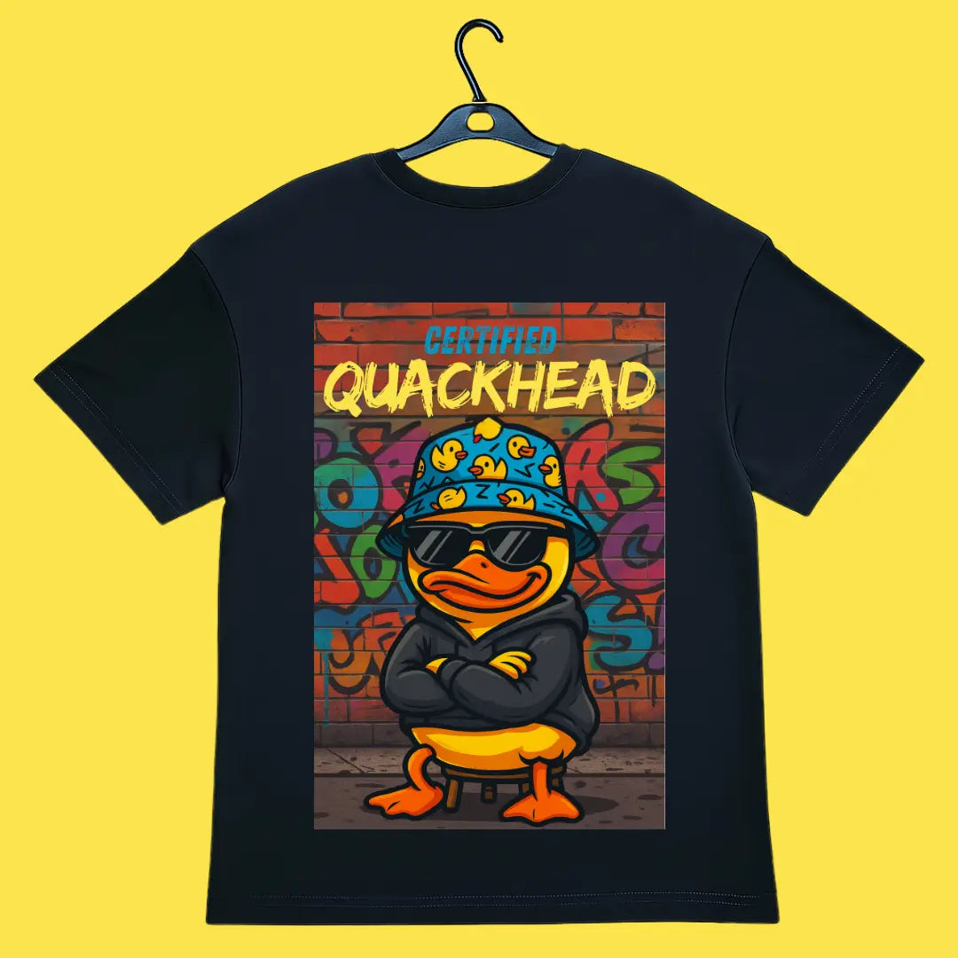 Certified Quackhead Oversized Tee (Unisex)