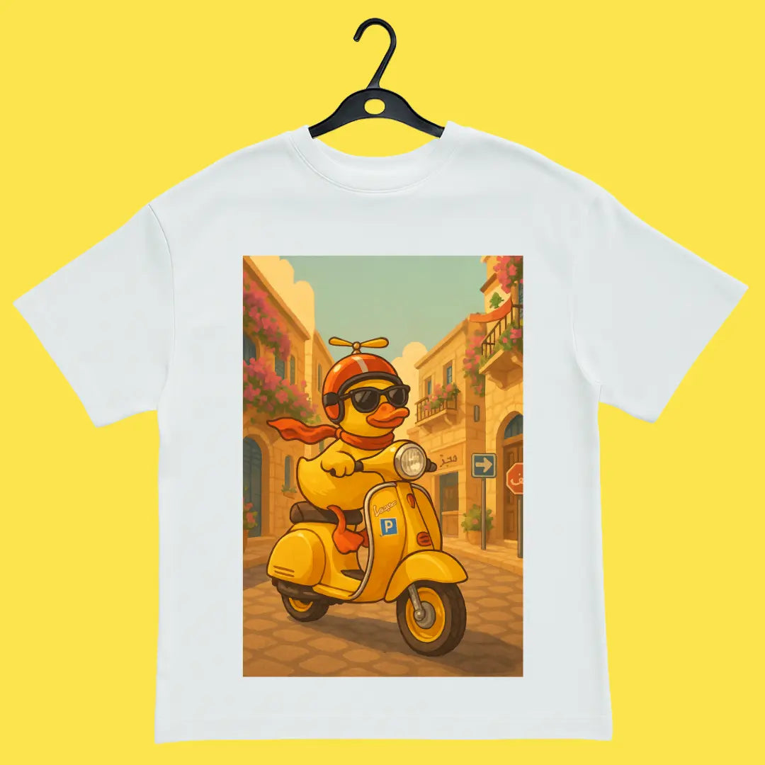 Vespa Tour Oversized Tee (Unisex)