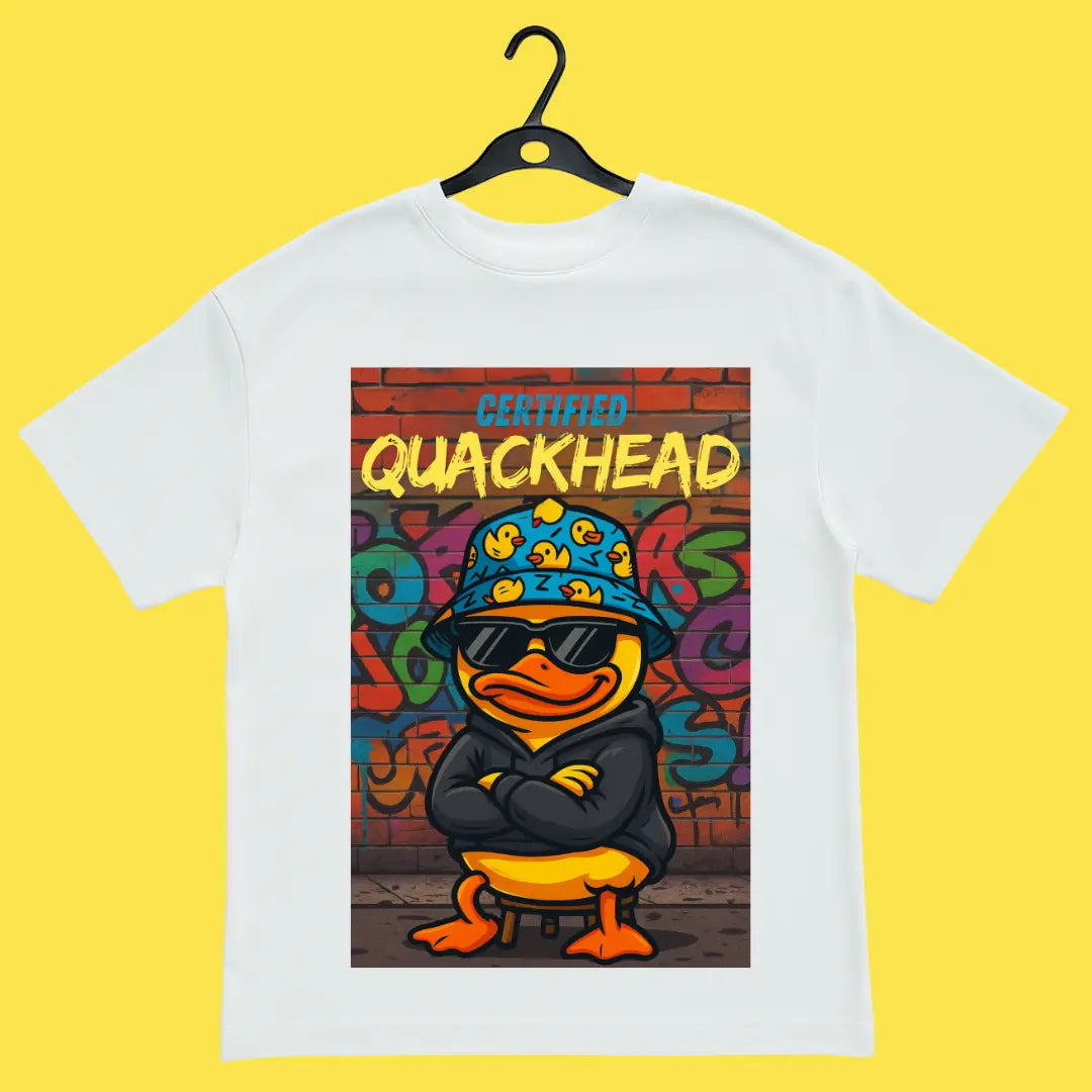Certified Quackhead Oversized Tee (Unisex)