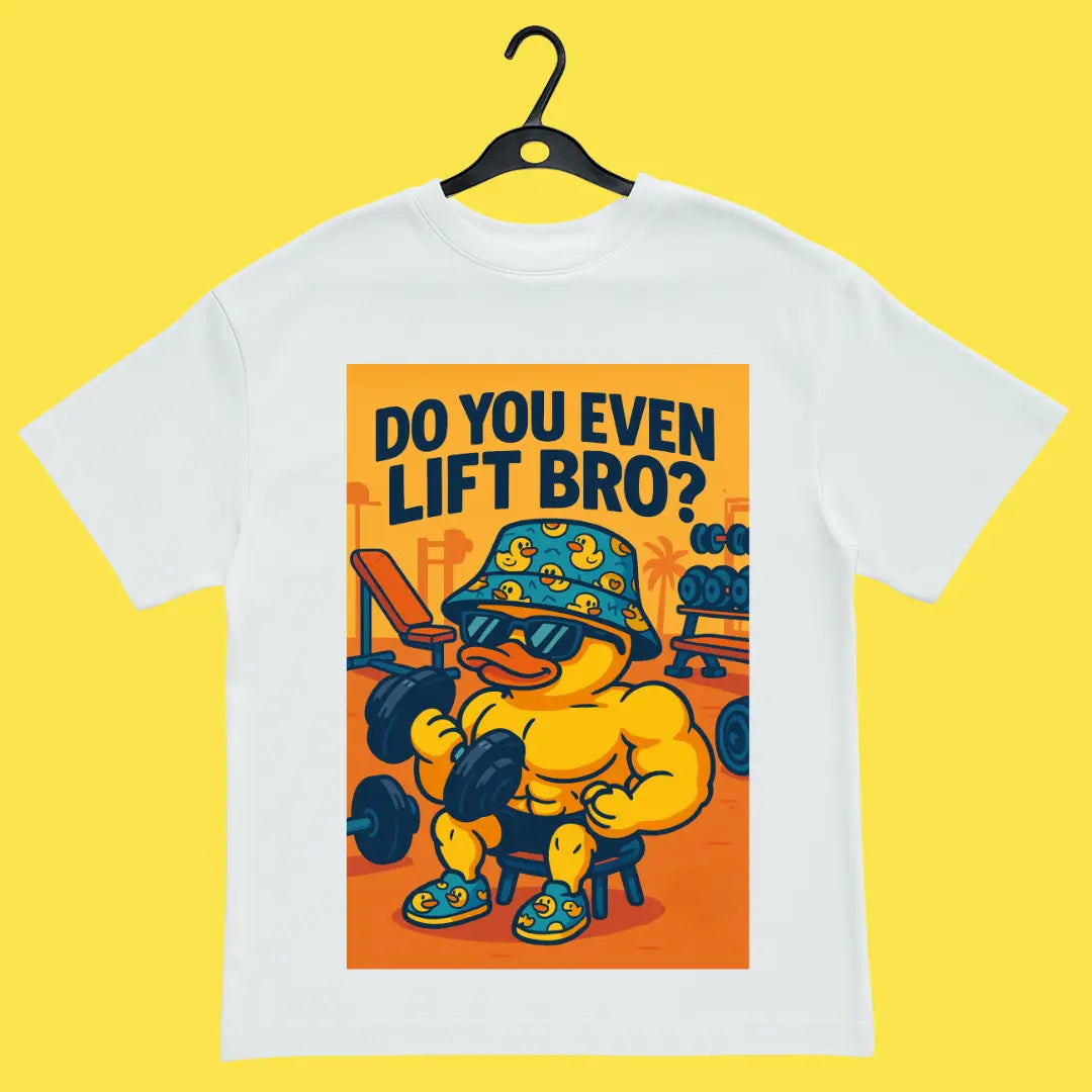 Gym Bro Oversized Tee (Unisex)