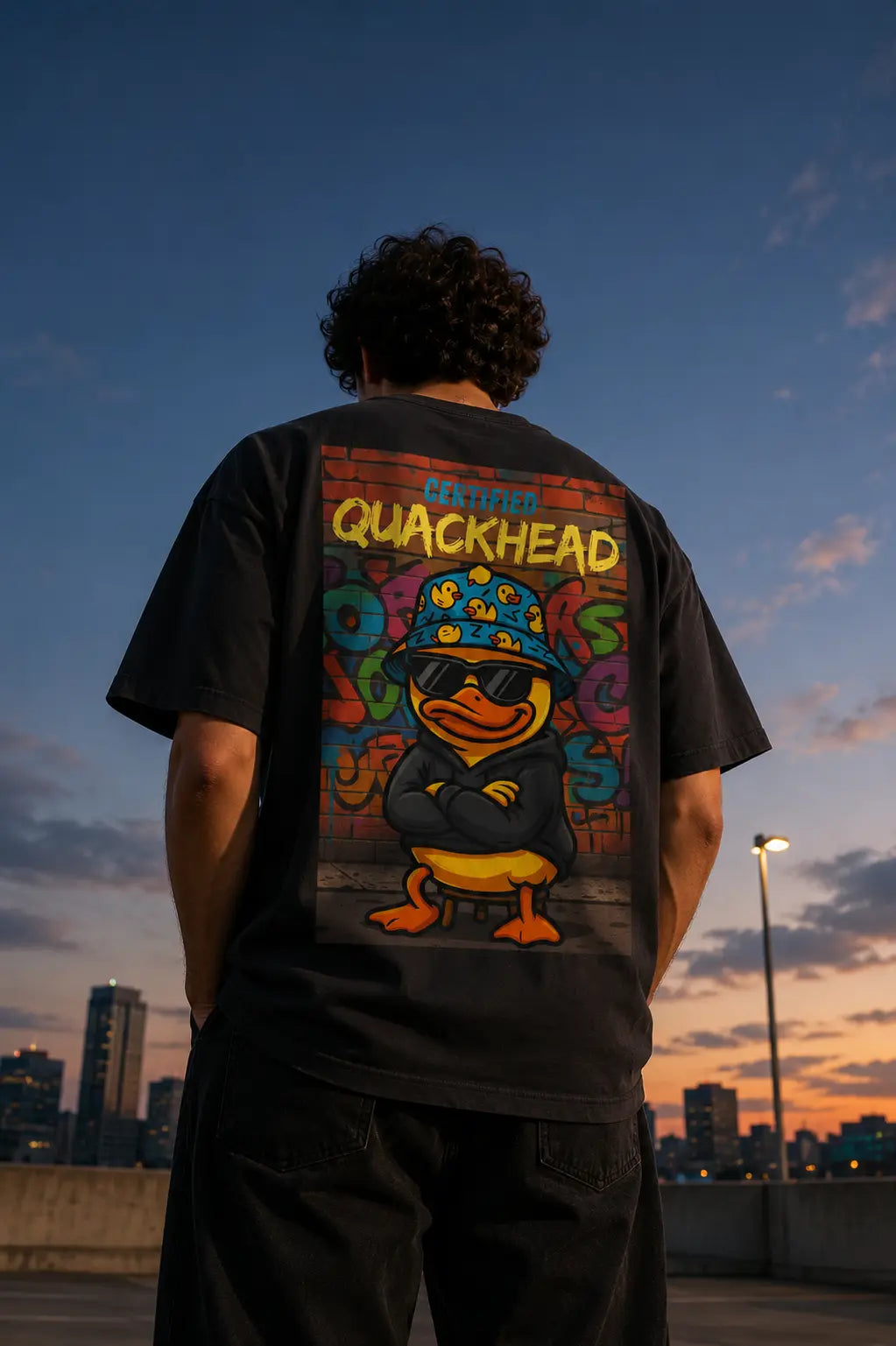 Certified Quackhead Oversized Tee (Unisex)