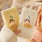 Fuzzy Duck Socks