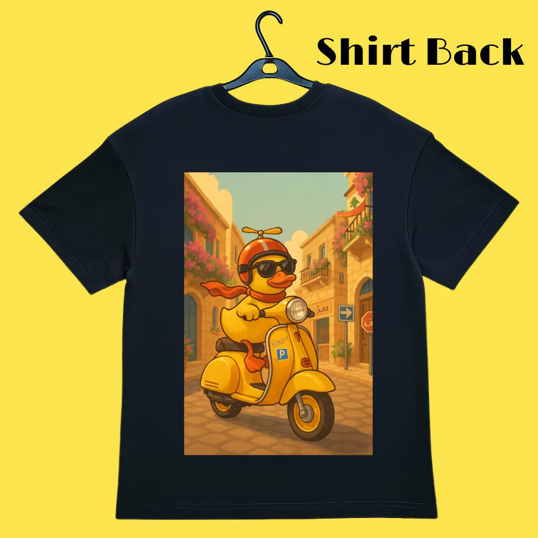Vespa Tour Oversized Tee (Unisex)