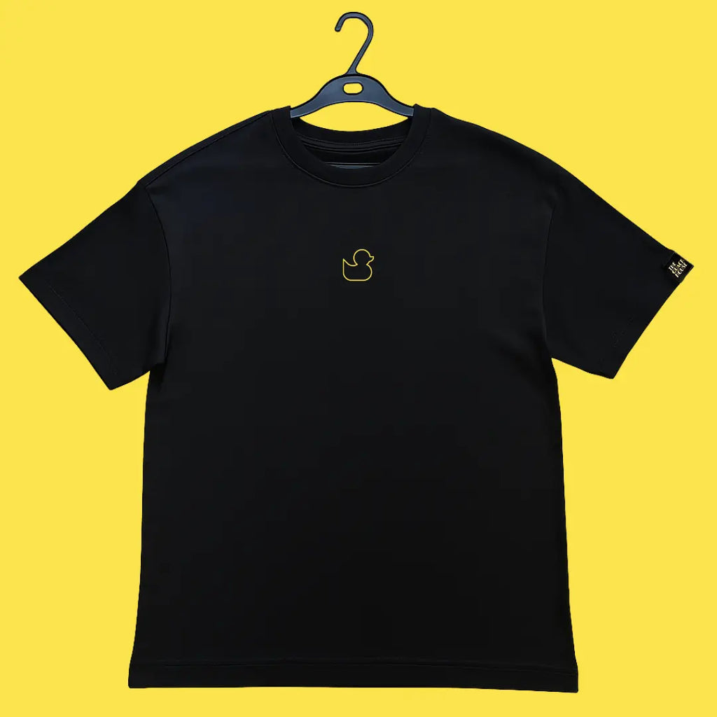 Biker Duck Oversized Tee (Unisex)