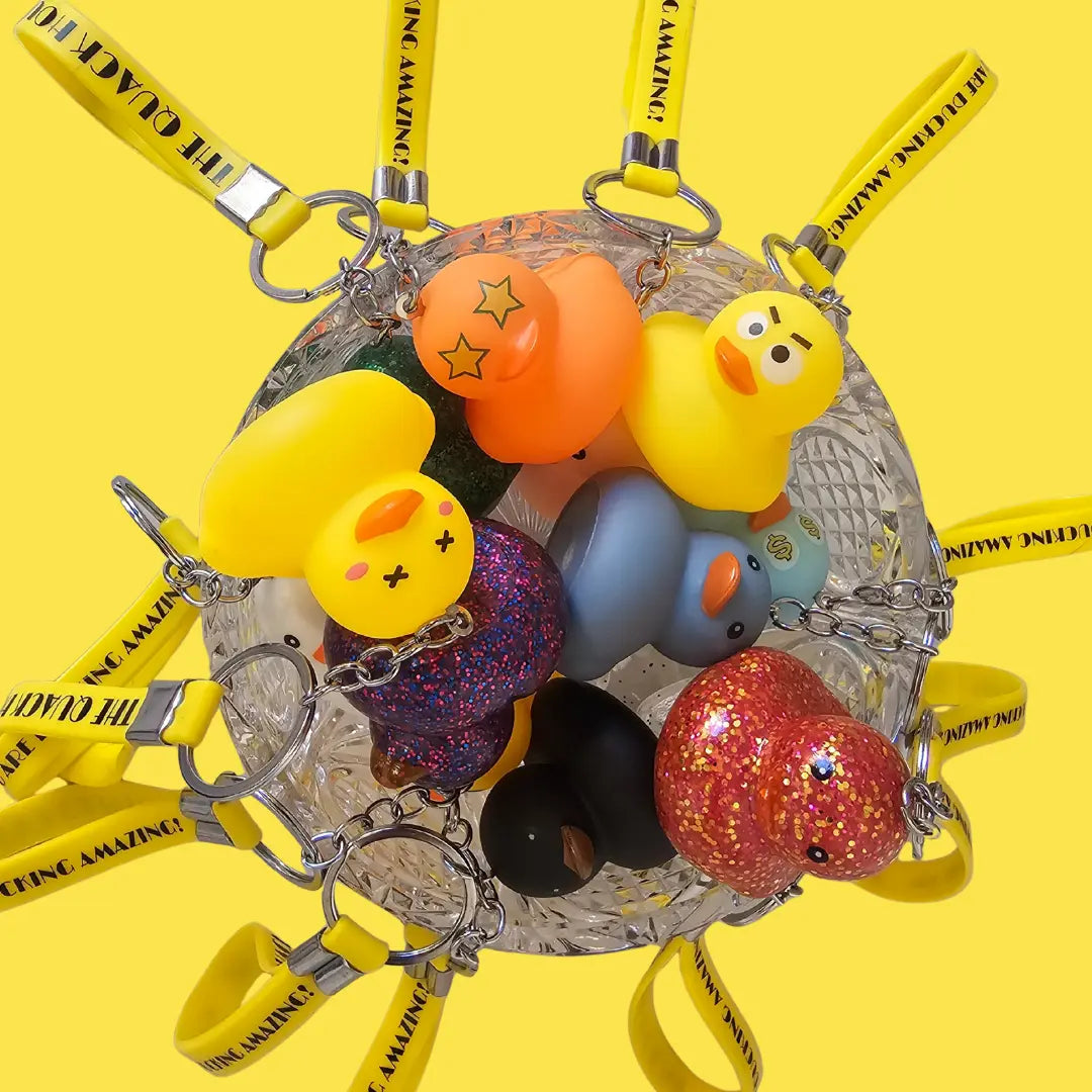 Emojis Duck Keychains