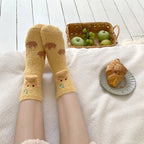 Fuzzy Duck Socks