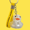 Glitter Duck Keychains