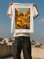 Vespa Tour Oversized Tee (Unisex)