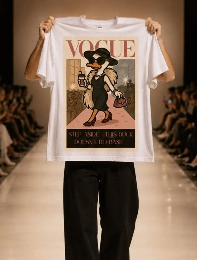 Vogue Diva Oversized Tee