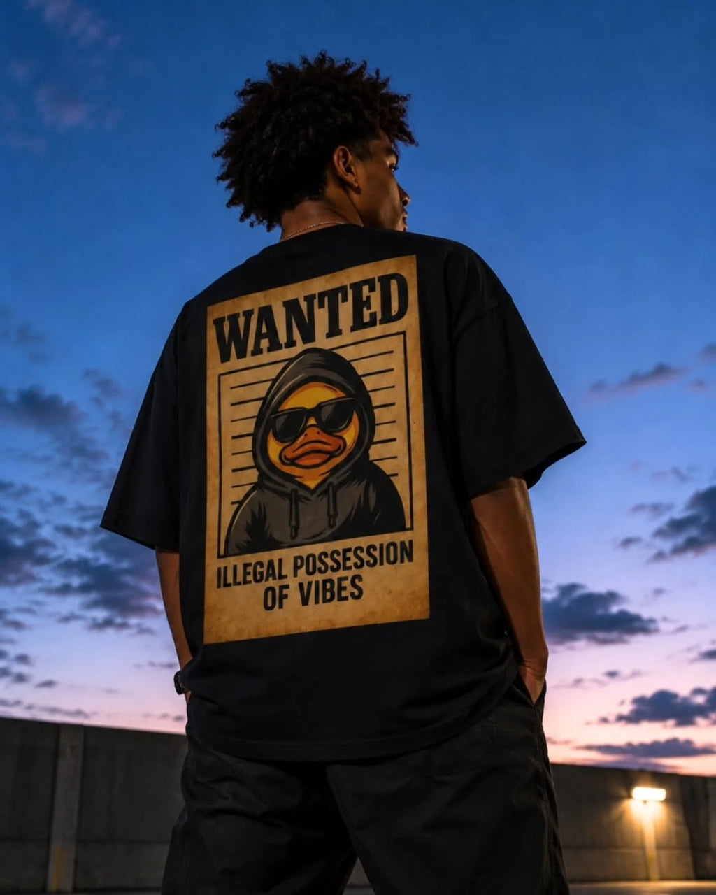 Wanted Oversized Tee (Unisex)